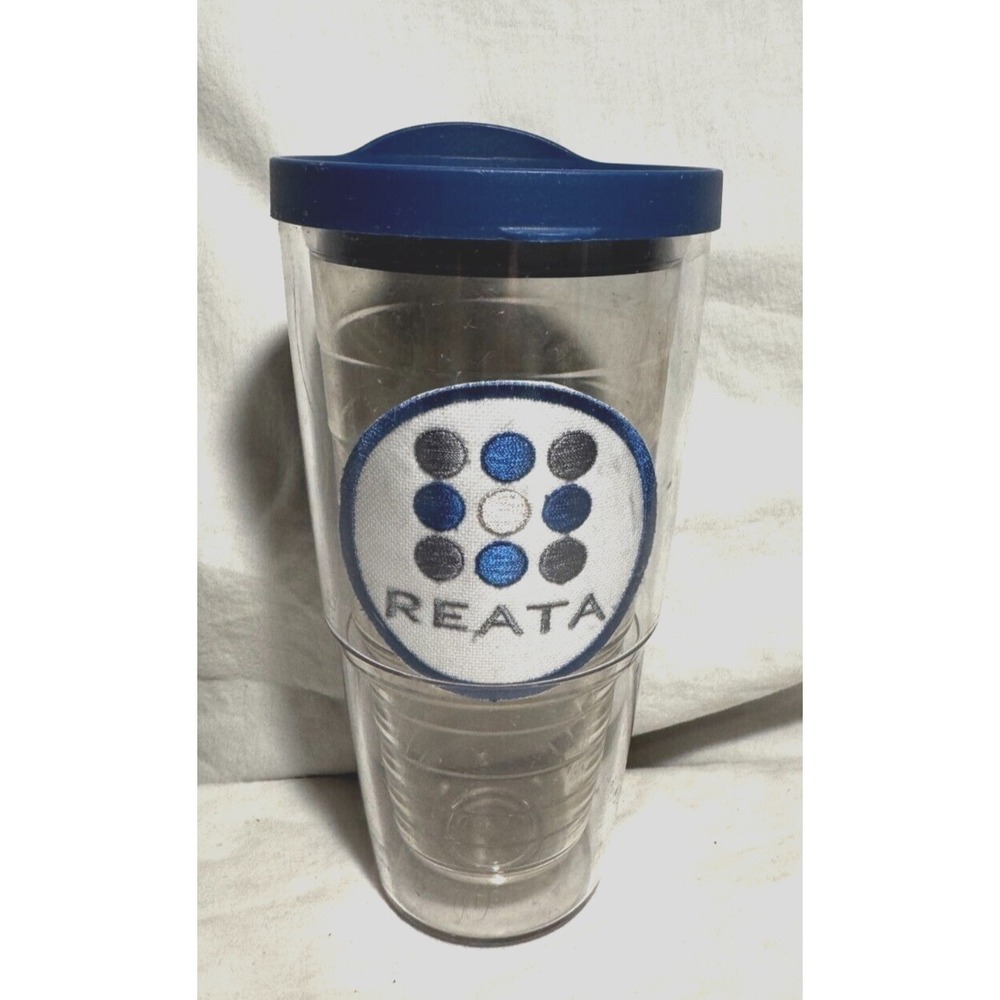 Tervis Classic Tumbler Reata with Blue Lid 24oz
